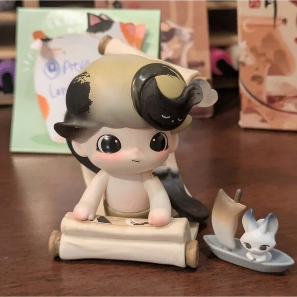 POP MART DIMOO Stories In The Cup Series Blind Box River Scroll - Picture 1 of 8